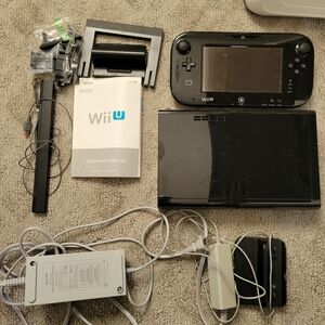 Wii U Deluxe 32g Complete Console And 6 Games